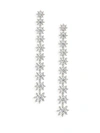 ADRIANA ORSINI Holiday Crystal Linear Drop Earrings,0400099841823