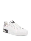 Dolce & Gabbana Portofino Low-top Sneakers In White