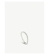 MONICA VINADER RIVA STERLING SILVER AND DIAMOND RING,11679397
