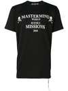 MASTERMIND JAPAN MASTERMIND JAPAN MISSIONS T-SHIRT - BLACK