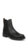 Sam Edelman Jaclyn Waterproof Chelsea Bootie In Black Leather