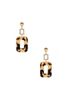 ETTIKA RHINESTONE TORTOISE DANGLING EARRING,ETTI-WL588