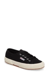 Superga Cotu Classic Lace Up Sneakers In Black