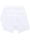 OFF-WHITE THREE-PACK LOGO-TAPE BOXER BRIEFS