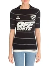 OFF-WHITE Knit Logo Polo Tee