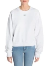 OFF-WHITE Basic Cropped Crewneck Sweater