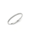 SAKS FIFTH AVENUE WOMEN'S DIAMOND 14K WHITE GOLD BAND,0400099564876