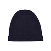 GUCCI NAVY FINE-KNIT WOOL BEANIE