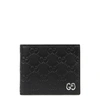 GUCCI DORIAN LOGO-EMBOSSED LEATHER WALLET