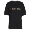 BURBERRY CHECK LOGO COTTON T-SHIRT