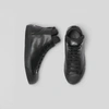 BURBERRY Leather and Neoprene High-top Sneakers