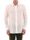 SAINT LAURENT SAINT LAURENT VERTICAL STRIPE SHIRT