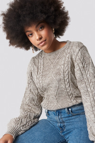 Trendyol Weave Detailed Sweater - Beige