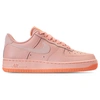 Nike Women's Air Force 1 '07 Essential Casual Shoes, Pink In Pink