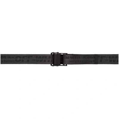 Off-white Black Mini Industrial Belt In Black