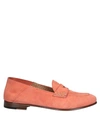 SILVANO SASSETTI SILVANO SASSETTI WOMAN LOAFERS SALMON PINK SIZE 7.5 SOFT LEATHER,11603515DB 13