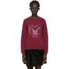 KENZO KENZO RED LIMITED EDITION HOLIDAY TIGER SWEATSHIRT