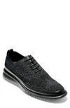 Cole Haan Men's 2.zerogrand Stitchlite Knit Plain Toe Oxfords In Black Knit
