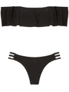 Brigitte Cigana Bikini Set In Black