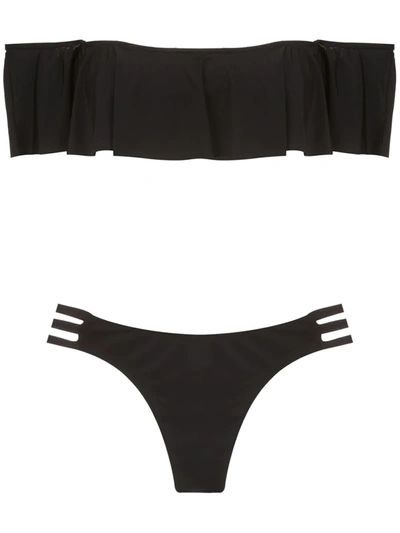 Brigitte Cigana Bikini Set In Black