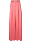 ALICE AND OLIVIA SCARLET WIDE LEG TROUSERS