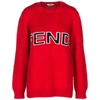 FENDI WOMEN'S JUMPER SWEATER CREW NECK ROUND,FAE137A47LF12Q7 40