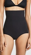 Spanx Power Series Higher Power Panties In Very Black