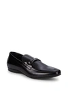 VERSACE CLASSIC LEATHER LOAFERS,0400099045896