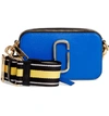 Marc Jacobs Snapshot Camera Bag Saffiano Leather Cross-body Bag In Dazzling Blue Multi