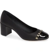 Ferragamo Avella Chainlink Trim Pump In Black