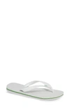 Havaianas Brazil Stripe Flip-flop In White