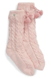 UGG POMPOM FLEECE LINED SOCKS,1014837