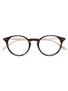 BOTTEGA VENETA ROUND FRAME GLASSES