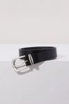 ISABEL MARANT KIDATT LEATHER BELT,19PCE0243 19P005A 01BK