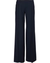 CHLOÉ WIDE-LEG WOOL PANTS,CHL6D324NAV