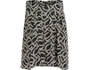 ISABEL MARANT HEMEN SILK SKIRT,19PJU0882-19P025I/BKEC