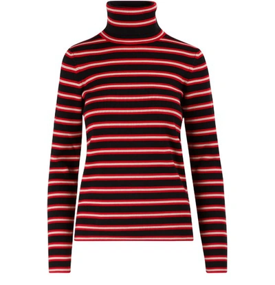 Moncler Genius Grenoble Ciclista Striped Wool-blend Jumper In Pink