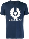 BELSTAFF BELSTAFF LOGO PRINT T-SHIRT - BLUE