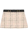 GUCCI TWEED MINI SKIRT