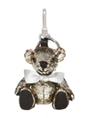 BURBERRY Thomas Bear Charm in Sequins and Leather