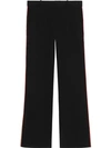 GUCCI VISCOSE BOOTCUT TROUSERS