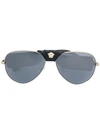 VERSACE VERSACE EYEWEAR MEDUSA SUNGLASSES - 黑色