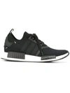 Adidas Originals Nmd R1 Mesh Trainer Sneakers, Kids In Black