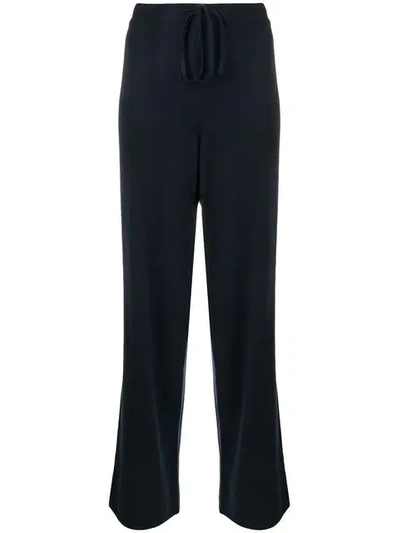Chinti & Parker Knitted Lounge Trousers In Blue
