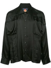 BLACK MEANS BLACK MEANS SNAP FASTENING SHIRT