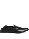 Gucci Horsebit Leather Loafer In Black