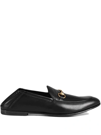 Gucci Horsebit Leather Loafer In Black