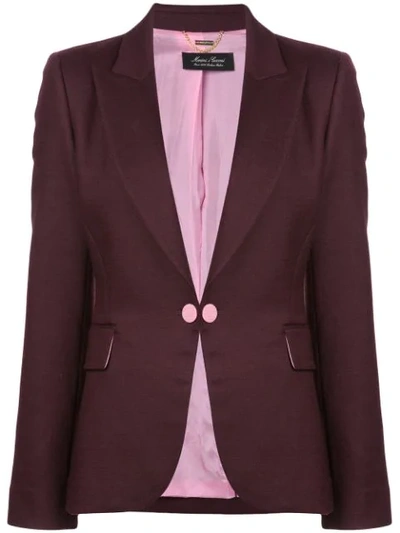 Adam Lippes Double Face Tailored Blazer - 粉色 In Pink