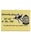 OLYMPIA LE-TAN GET OUT OF JAIL FREE CLUTCH