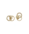 HADAR NORNBERG Gold Tracing Circular Earrings